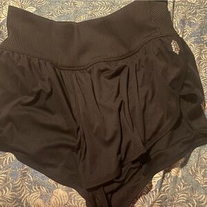FP movement Black flowy high waisted shorts large